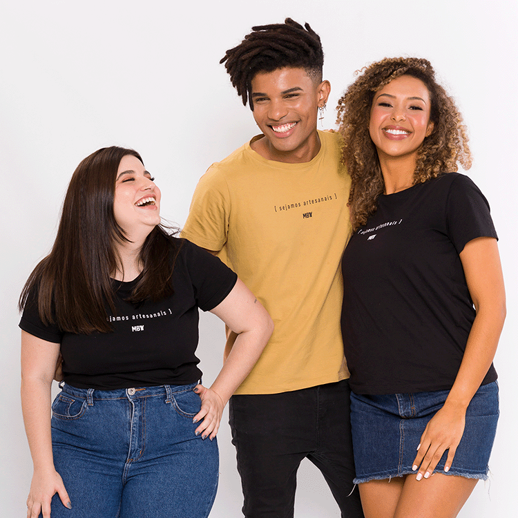 Camiseta Algodão Orgânico Seja Artesanal