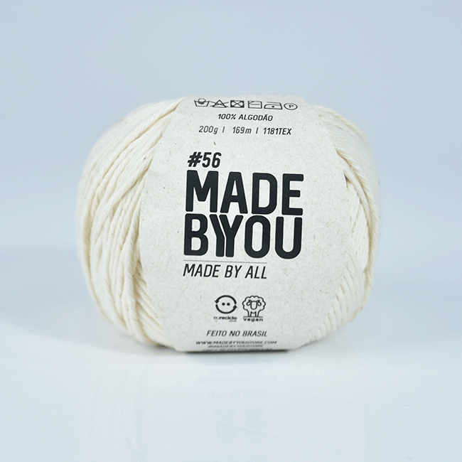 Fio 56 Vegan 100% Algodão