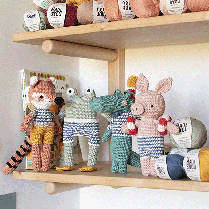 Kit Amigurumi A Banda do Pica Pau por Pica Pau