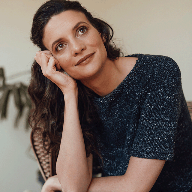 Kit de tejido Top Down Blusa Jane por Cristiane Bertoluci
