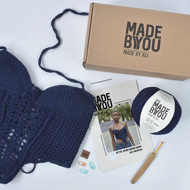 Kit de Ganchillo Corsé Por Lady Brown