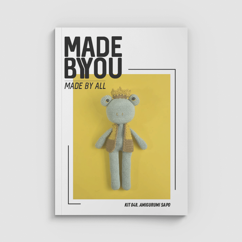 Receita Sapo Amigurumi