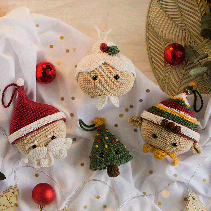 Kit de Amigurumi Natal Ho-Ho MBY