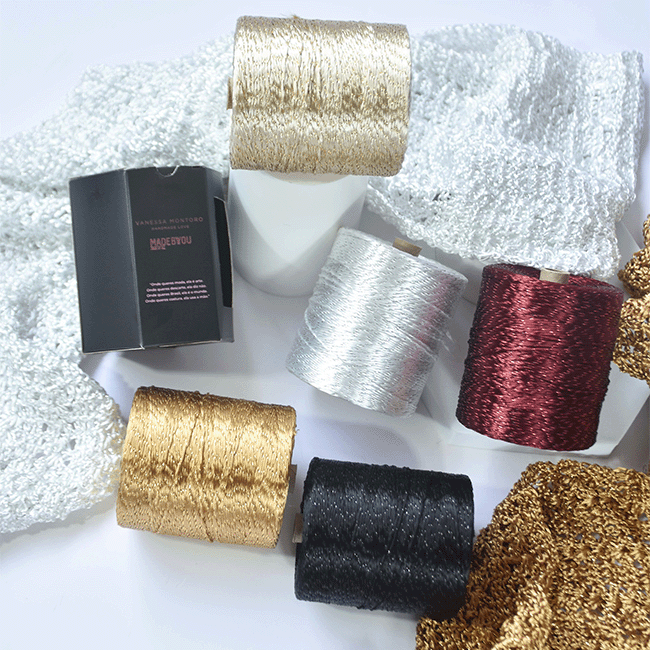 Vanessa Montoro Shimmer Rare 86 Lurex Yarn 250g