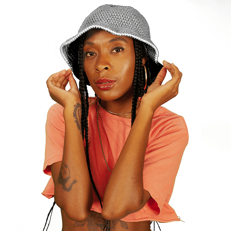 Kit de Crochê Chapéu Bucket Por Lady Brown
