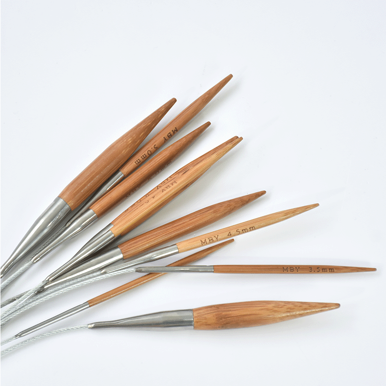 Made By You Bamboo Circular Knitting Needle_40cm