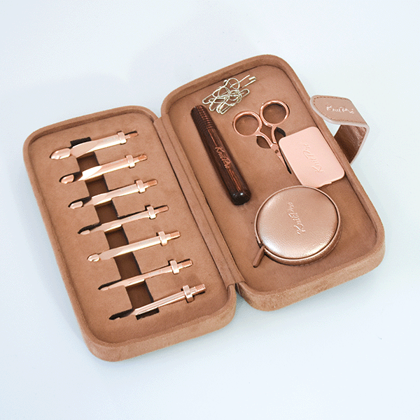 KnitPro Interchangeable Tunisian Crochet Hook Set - Oasis Chunky