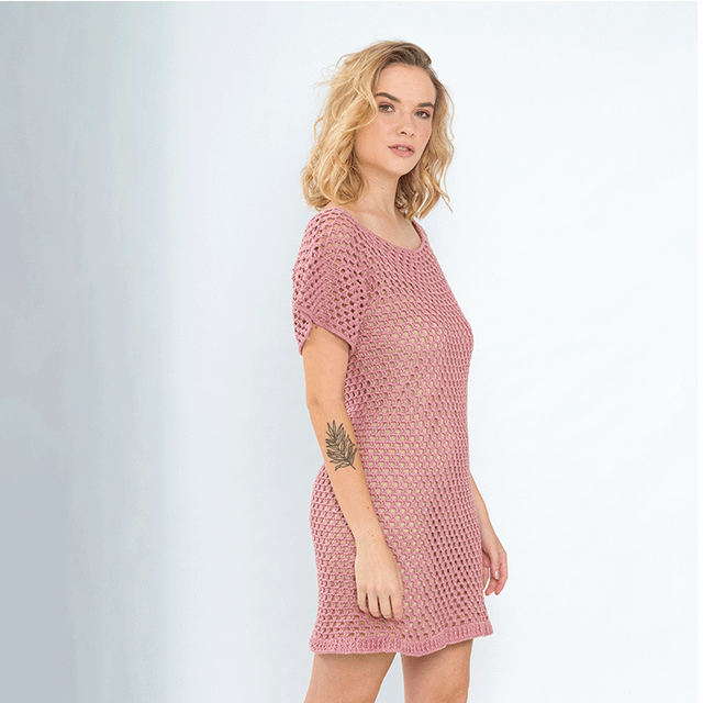 Kit de ganchillo vestido vegano