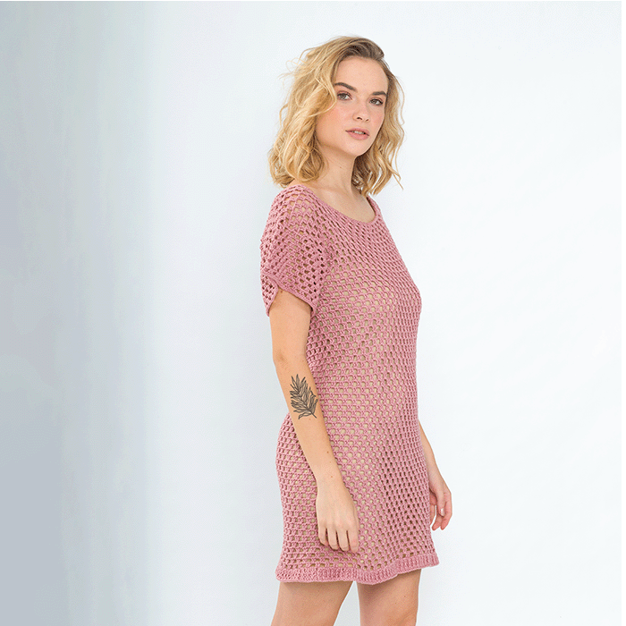 Kit de ganchillo vestido vegano