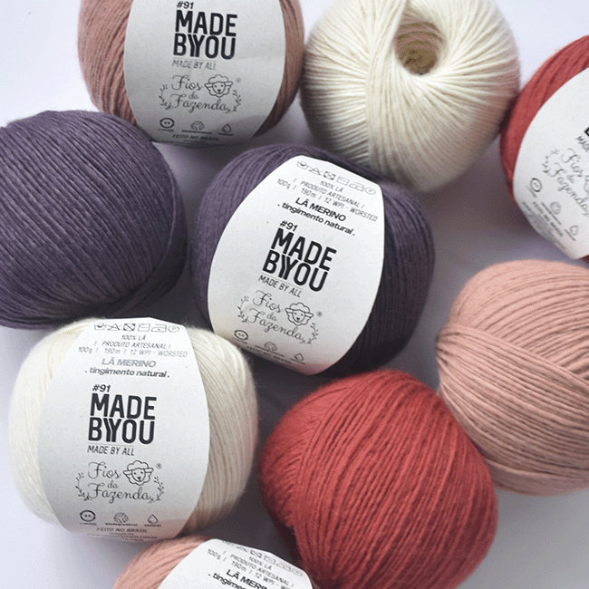 91 Thread Merino Wool Worsted Natural Dye Farm Yarns