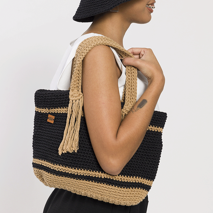 Kit de Crochê Bolsa por Estilo Nena