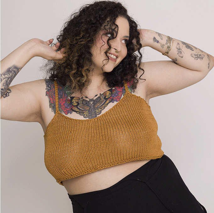 Sugarcane Sweater Knitting Kit