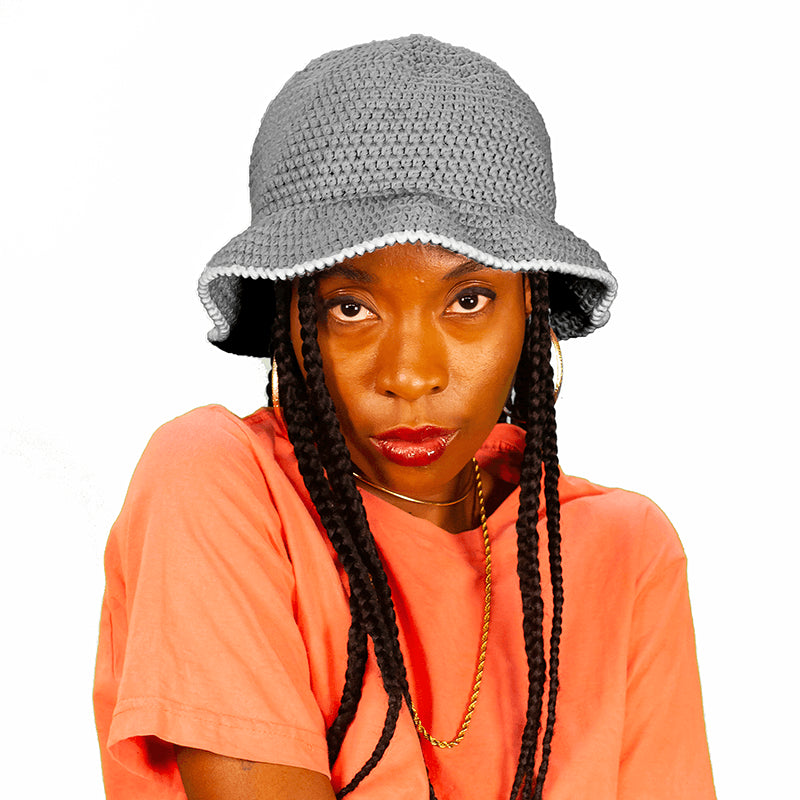 Kit de Ganchillo Sombrero Bucket Por Lady Brown