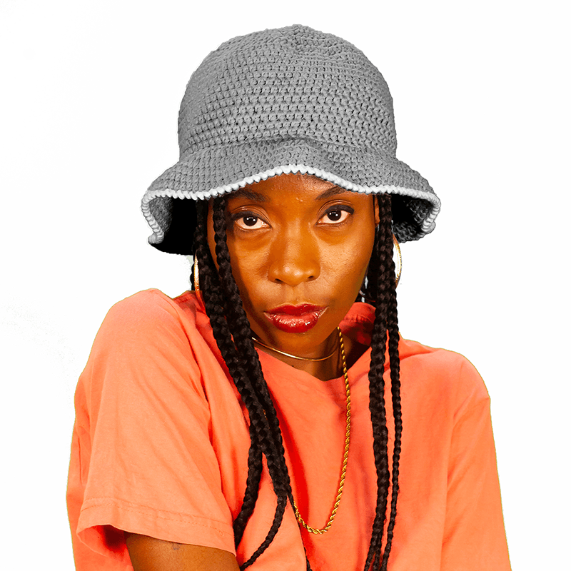 Kit de Crochê Chapéu Bucket Por Lady Brown