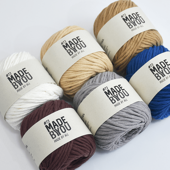 73 Color Vegan 100% Cotton Yarn