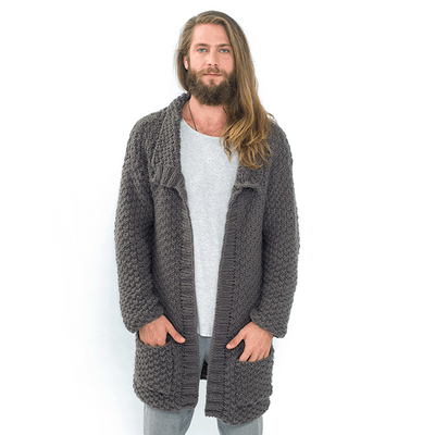 Vegan Cardigan Knitting Kit
