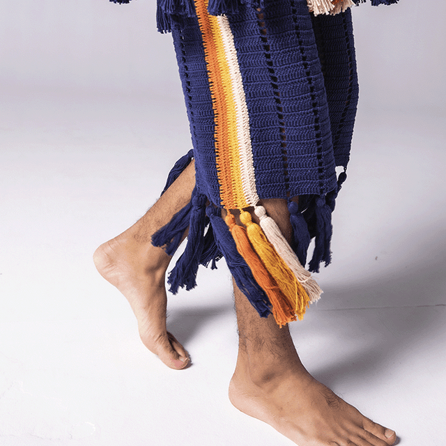 Pantacourt Pants Crochet Kit by David Lee