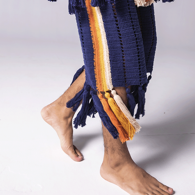 Pantacourt Pants Crochet Kit by David Lee