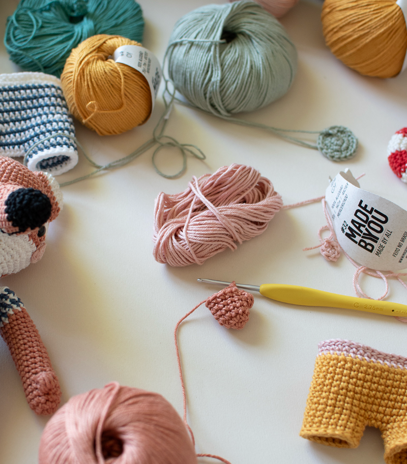 Yarn 32 for Amigurumi Vegan Cotton 35g