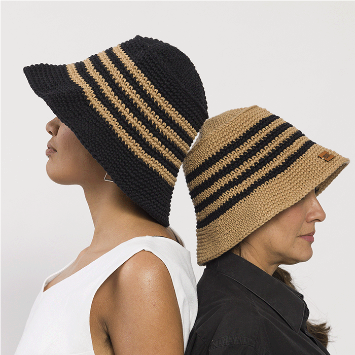 Kit de Crochê Chapéu Bucket por Estilo Nena
