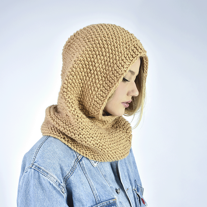 Made By You Beanie and Cowl Knitting Kit