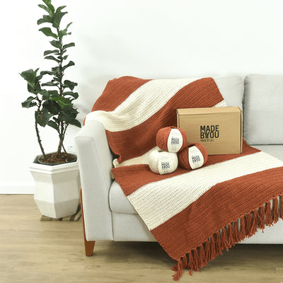 Kit de Crochê Tapete Retangular Reencontro