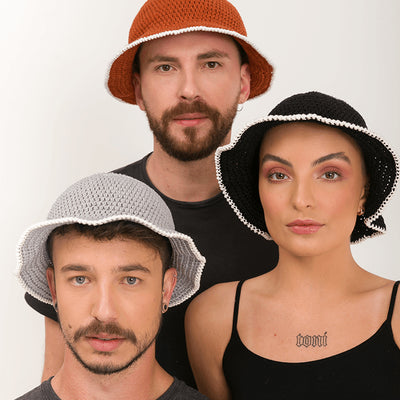 Kit de Ganchillo Sombrero Bucket Por Lady Brown