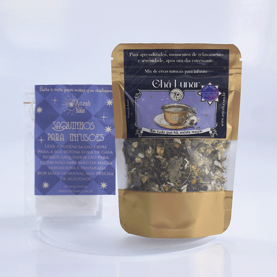Astrah Haus Blue Lunar Tea + Bio Bag
