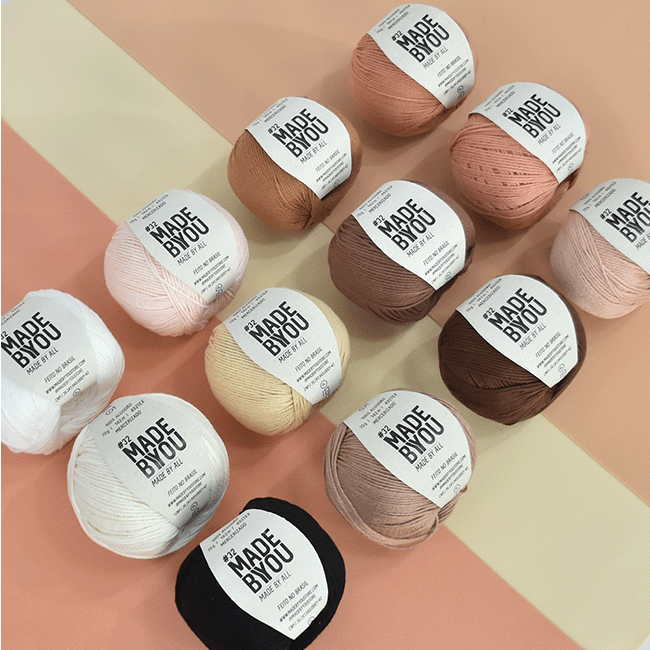 Kit Coleção Neutros Fio Para Amigurumi Vegan Algodão 70g