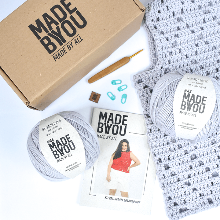 Diamond Tank Top Crochet Kit