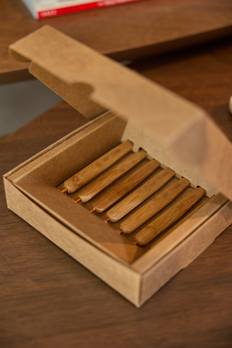 Kit de Agulhas para Crochê Presenteável - Bambu Made by You